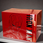 Silver Iron Man MK5 Helmet (With Jarvis - Voice, Remote, and Touch Control)