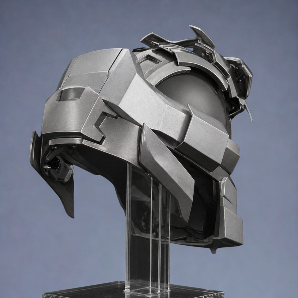 Iron Man Mk17 "The Heartbreaker" 1:1 Helmet (With Jarvis - Voice, Remote, and Touch Control)