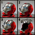 Iron Man MK5 Helmet (With Jarvis - Voice, Remote, and Touch Control)
