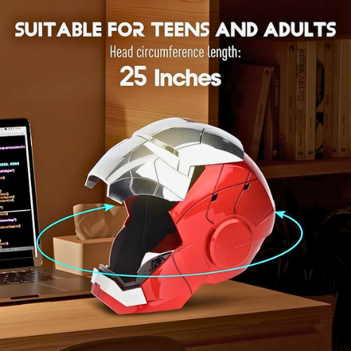 Iron Man MK5 Helmet (With Jarvis - Voice, Remote, and Touch Control)
