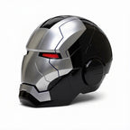 Black/Silver Iron Man MK5 Helmet (With Jarvis - Voice, Remote, and Touch Control)