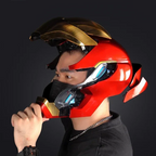 Iron Man Mk50 1:1 Helmet (With Jarvis - Voice, Remote, and Touch Control)