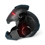 Matte Black Iron Man MK5 Helmet (With Jarvis - Voice, Remote, and Touch Control)