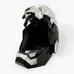 Black/Silver Iron Man MK5 Helmet (With Jarvis - Voice, Remote, and Touch Control)